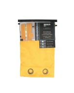 Generica Set de Cortinas 38 x 90" - 2 Piezas - Modelo: BLBC90EM-YL
