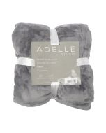 Adelle Studio Frazada Twin 150 x 200 cm Gris