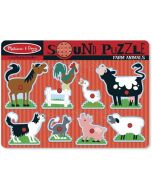 Melissa & Doug Animales de la granja - Rompecabezas