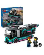  Lego Race Car and Car Carrier Truck