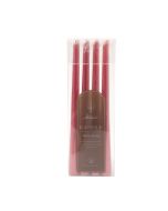 Generica Set de Velas Rojas 12" - 4 Piezas