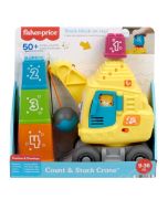 Fisher-Price Count & Stack Crane Excavator