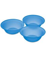 Sterilite Set de Tazón 20 onzas Azul - 3 piezas