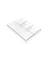 Generica Organizador de Nevera Plástico 33 x 22.5 x 6 cm