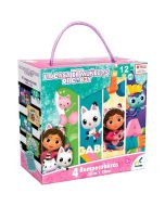  Gabby's Dollhouse Rompecabezas 4 en 1