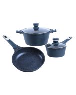 Hamilton Beach Set de Ollas y Sartén de Aluminio - 5 Piezas