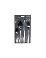 Generica Juego de Cubiertos de Metal 4 piezas