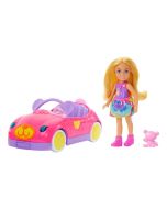  Barbie Chelsea Muñeca y Carro de Osito