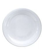 Generica Plato de Melamina Blanco 20 cm