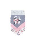 Mother’s Choice Set de 3 Baberos Rosa