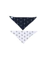 Mother’s Choice Set de 2 Baberos Azul