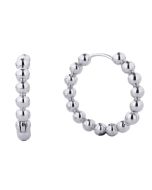 Kw Argollas para Dama - Silver - Modelo: SJE310268-3