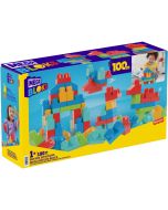  Mattel Mega Bloks Caja de Bloques Grande - 100 Piezas