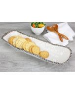 Oven to Table Bandeja Alargada 34 x 10 cm - Modelo: CER-2496-W