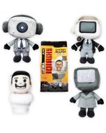  Skibidi Toilet Figuras de Peluche Misteriosas Skibidi