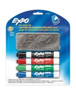 Expo Set de 4 Marcadores Borrables + Borrador - Modelo: 1156158