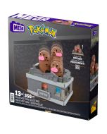  Mattel Mega Bloks Showcase Pokémon Mini Motion Dugtrio