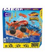 Mattel Mega Bloks Monster Trucks S&C Tiger Shark Chomp Course