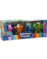  Rainbow Friends - Paquete de 4 Minifiguras de Neón