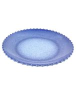 Generica Plato de Melamina Azul 21 cm