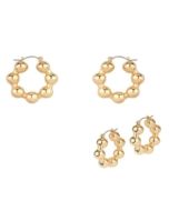 Tell Your Tale Argollas para Dama - Gold - Modelo: PE7034
