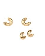 Tell Your Tale Argollas para Dama - Gold - Modelo: PE7058