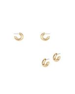 Tell Your Tale Argollas para Dama - Gold - Modelo: PE7070