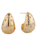 Kw Aretes para Dama - Gold - Modelo: DJE310812