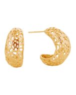 Kw Argollas para Dama - Gold - Modelo: SJE310636