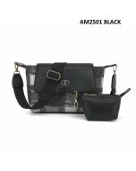 Handbag Cartera Crossbody - Modelo: AM2501BK