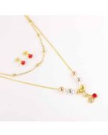 Michelle Collection Set de Collar + Aretes - Modelo: NEE6043