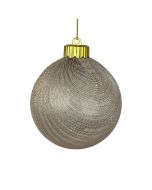 Santini Juego de Bolas Decoradas 10 cm - 4 piezas