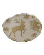 Santini Plato de Navidad 33 cm