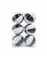 Maranelo Set de Bolas Navideñas 10 cm - 6 piezas