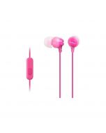Sony Audífono In Ear Ap Remote For Hands Free Call Pink