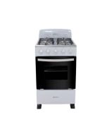 Nisato | Est. (D) 20" | 4 Quemadores con Respaldar | Blanca