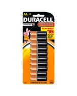 Duracell Alkalina Aa  Blister De 16 Baterias