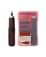 Black And Decker 4V Atornillador Inteligente 27 Accesorios | Negro