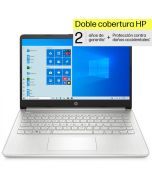 Laptop HP 14-dq5029la | Intel Core i5 | 8GB | 256GB SSD | 14" HD | Windows 11 Home | Plateado natural | 2 Años de Garantía + ADP