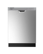 Whirlpool Lavaplatos de Empotre 12 Servicios | Silencioso | Doble Rejilla | con Ciclo Boost | Gris