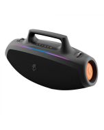 Skullcandy Bocina Barrel | Wireless Bluetooth | Portátil | Resistente al agua | luces led | hasta 12 horas de batería | Negra