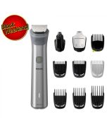 Philips Afeitadora Multigroomer | 10 Accesorios | Para Cara, Cabello, Cuerpo | Impermeable | Hasta 120 Minutos de Uso