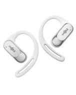 Shokz Audífonos Inalámbricos Deportivos Open Fit Air | hasta 28 Horas de Escucha Aprox.| Blanco