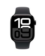 Apple Watch Series 10 Gps | 42 Mm | Reloj Color Negro con Correa Deportiva Negro - M/L