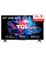 TCL Televisor 43" V6c Direct Led | Aipq Processador | Dolby Vision- Atmos | 60hz | Google Tv | Hdr | 3 Años de Garantía