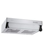 Drija Extractor de Grasa Compactto 60 | 60 Cm | 2 Bombillos Led | 3 Velocidades con Botón Pulsador | 2 Filtros | Acero Inoxidable 