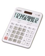 Casio Calculadora de Escritorio | 12 Dígitos | Función de Margen | Blanco