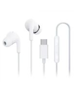 Xiaomi Auriculares Alámbricos | Tipo C | Cancelación de Ruido en Llamada | IP54 | Blanco