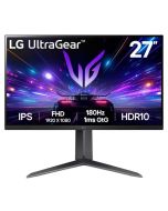 LG Monitor Gamer Ultragear Plano 27" | Fhd-Ips | 180hz | Hdr10 | Estabilizador de Negro | Negro