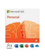 Microsoft Tarjeta de Licencia 365 Personal - 1 Usuario | Suscripción licencia 1 año | Producto en Tarjeta (ESD)